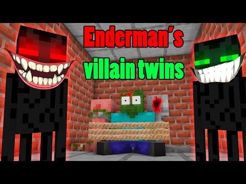 Видео: Эндерман близнецов бросить вызов