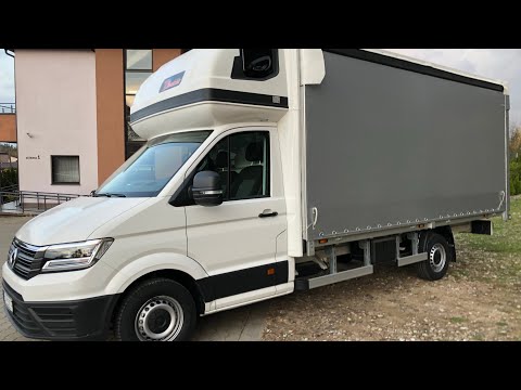 Видео: Небольшой обзор Volkswagen Crafter 2018 года. Новая версия работы на бусе на моем канале.