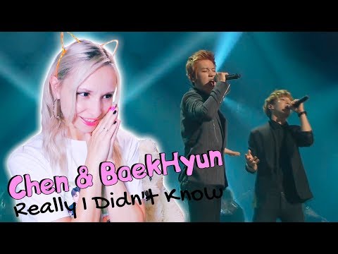 Видео: EXO (CHEN, BAEKHYUN) - REALLY I DIDN'T KNOW (Immortal Song 2) REACTION/РЕАКЦИЯ | K-POP ARI RANG