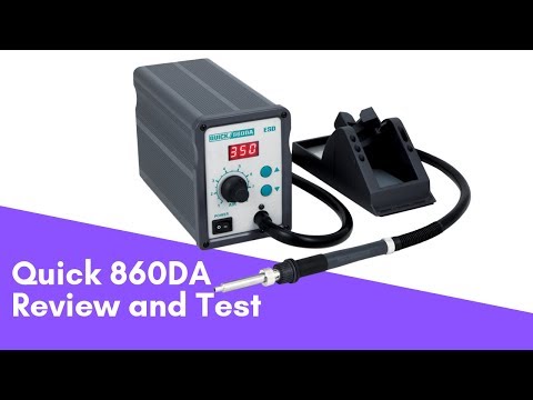 Видео: Quick 860da review and test \ Миниатюрный фен Quick 860da, обзор и тест