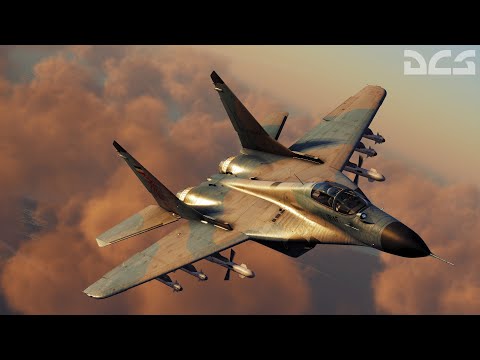 Видео: Антилопа среди львов DCS WORLD МИГ29 ОНЛАЙН