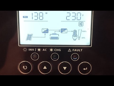 Видео: Гибридный инвертор из китая - не все так гладко