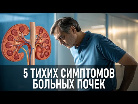 Видео: 5 - “Тихих” симптомов Больных Почек, которые нельзя игнорировать - и что с этим делать.
