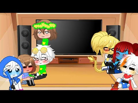 Видео: •Undertale реакция на Lovedtale• ||  Gacha Club ✨