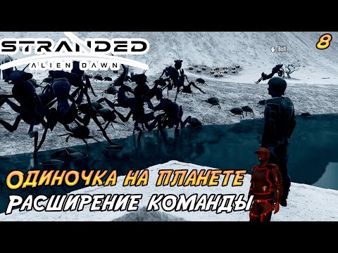 Видео: Stranded: Alien Dawn #8 ➤ Расширение команды!