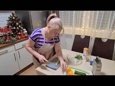 Видео: Готовим вместе диетический салат и суп с чем-то интересным😁