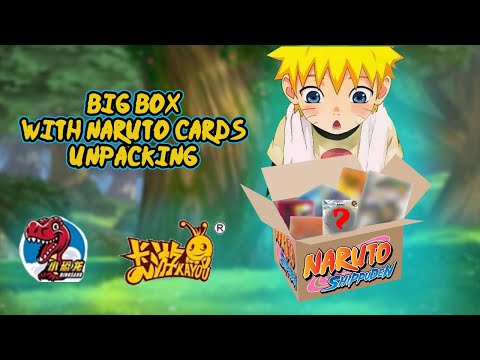 Видео: РАСПАКОВКА ОГРОМНОЙ КОРОБКИ С КАРТАМИ НАРУТО | BIG BOX WITH NARUTO CARDS UNPACKING |