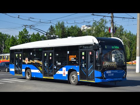 Видео: Троллейбус ВМЗ-5298.01 "Авангард"-4146. Покатушки по Барнаулу.
