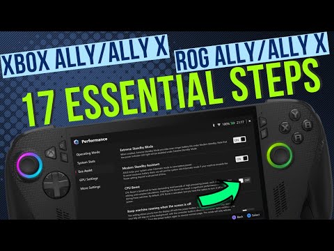 Видео: ПОЛНОЕ руководство по оптимизации для Xbox Ally/Ally X и ROG Ally/Ally X