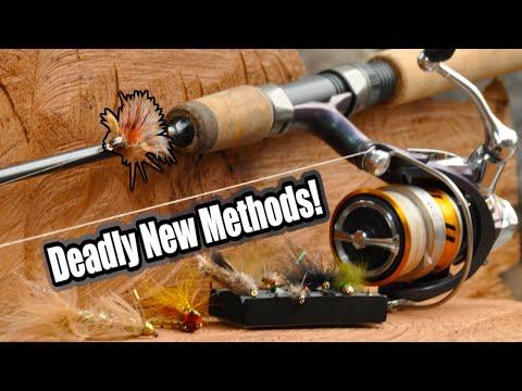 Видео: Как использовать мушки со спиннингом. Часть 2. Самый простой способ поймать форель!