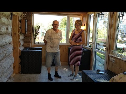 Видео: Жизнь городских в деревне: уют на веранде, вкусные грибы и яблоки, испорченные калоши. Сентябрь-25