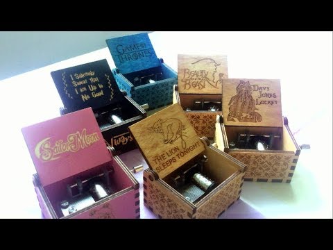 Видео: МУЗЫКАЛЬНЫЕ ШКАТУЛКИ с AliExpress