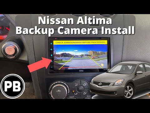 Видео: Установка камеры заднего вида на Nissan Altima 2007–2013 гг.
