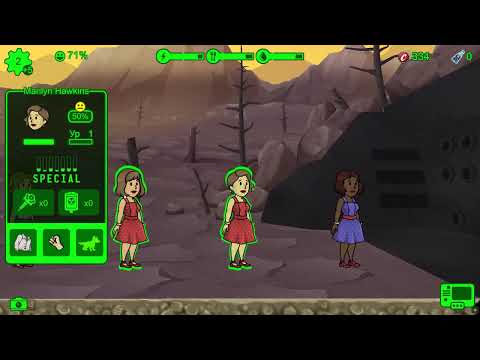 Видео: Fallout Shelter. Жизнь в убежище, день 1. Часть 1.