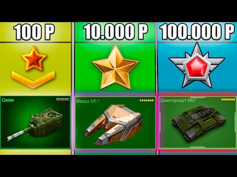 Видео: КУПИЛ ЗАБРОШЕННЫЕ АККАУНТЫ за 100р / 10000р / 100000р В ТАНКИ ОНЛАЙН