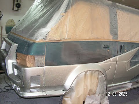 Видео: Эксклюзивная покраска началась (первая часть).