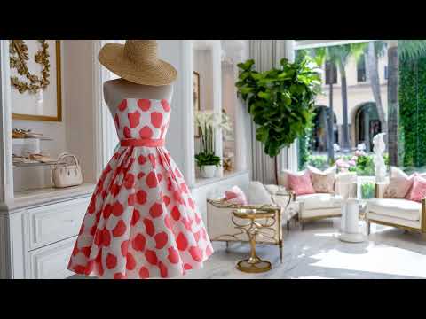 Видео: Капсульный гардероб с платьем миди в горошек | Дизайнерская мода для курортного образа 2025