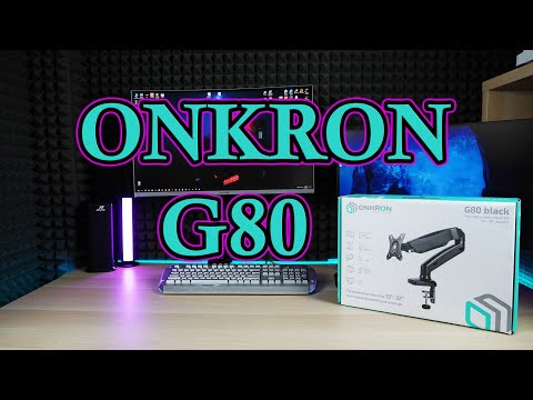 Видео: Кронштейн для монитора ONKRON G80 Black / 13"-32" дюйма / Распаковка / Сборка /  Установка