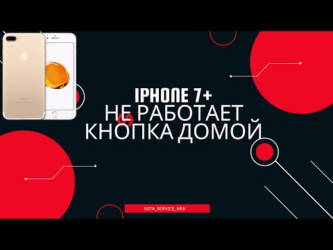 Видео: Iphone 7 Plus не работает кнопка домой/ Отпечаток работает