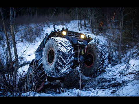 Видео: БИГФУТ УАЗ против Jeep Wrangler часть 1