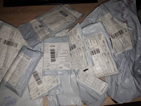 Видео: Большая распаковка посылок.