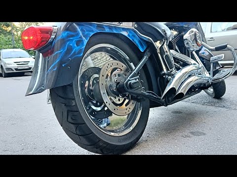 Видео: ТЕСТ Harley Davidson FAT BOY