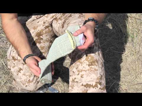 Видео: Демонстрация израильских бинтов