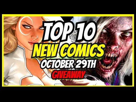 Видео: 10 лучших комиксов этой недели 🔥 Обзоры, обложки и розыгрыш!