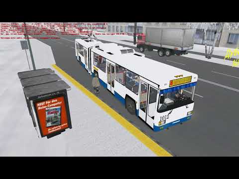 Видео: OMSI 2 троллейбус ЗиУ-6205М