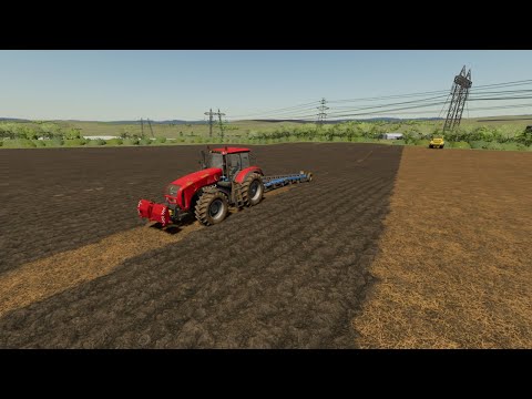 Видео: пашем огромное поле на двух тракторах/к.Бурлаки