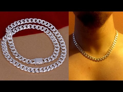 Видео: Мужская цепь с AliExpress. №7 Типа серебро, типа 925=)