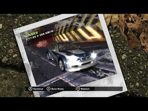 Видео: NFS MW BMW M3 GTR chase mode walkthrough режим погоня прохождение #8