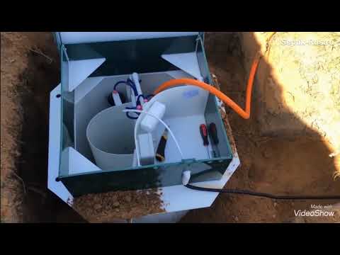 Видео: Монтаж септика Аквалос 4 в СНТ Вертолетчик