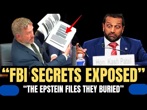 Видео: Томас Мэсси только что разоблачил ФБР в отношении файлов Эпштейна — реакция Пателя говорит сама з...