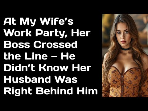 Видео: На корпоративной вечеринке моей жены ее начальник перешел черту — он не знал, что ее муж... #пред...