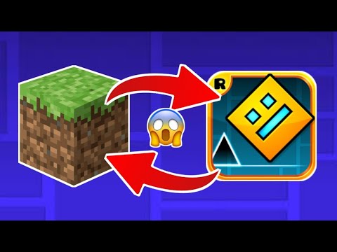 Видео: Geometry Dash в Майнкрафте?!