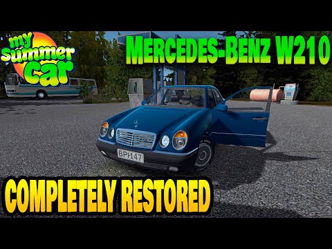 Видео: ПОЛНОСТЬЮ ВОСТАНОВЛЕННЫЙ Mercedes-Benz W210 I My Summer Car