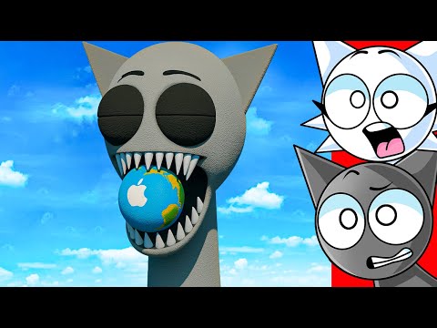 Видео: SPRUNKI против GIANT EARTH