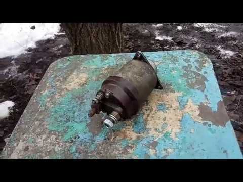 Видео: Проверка и ремонт втягивающего реле стартера , ПАЗ ГАЗ УАЗ ГАЗЕЛЬ