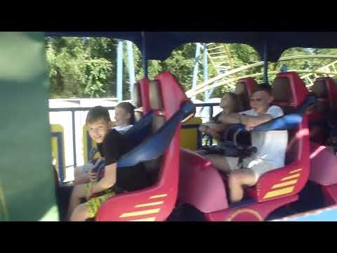 Видео: Аттракцион Американские горки Оренбург парк Тополя 3