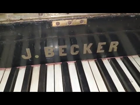 Видео: Новое поступление. Редкое пианино J. BECKER