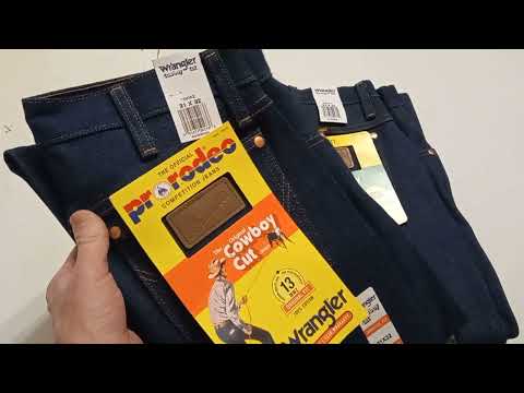 Видео: Джинсы Wrangler 13 и 936 сходства и различия