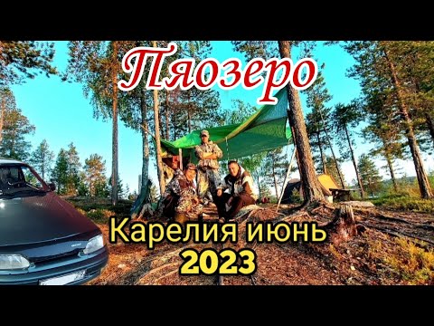 Видео: Карелия.Июнь 2023. Пяозеро. На ваз 2115.