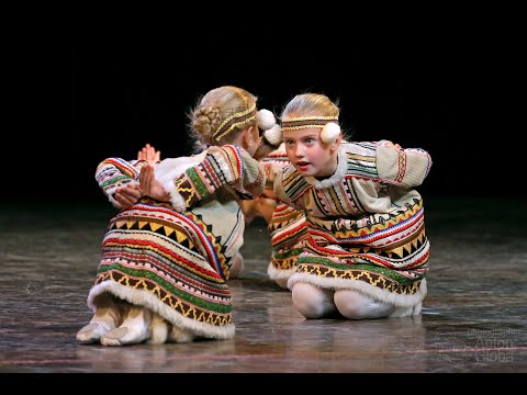 Видео: "Нерпочки", Ансамбль "Ритмы детства". "Nerpochki", Ensemble "Rhythms of Childhood".