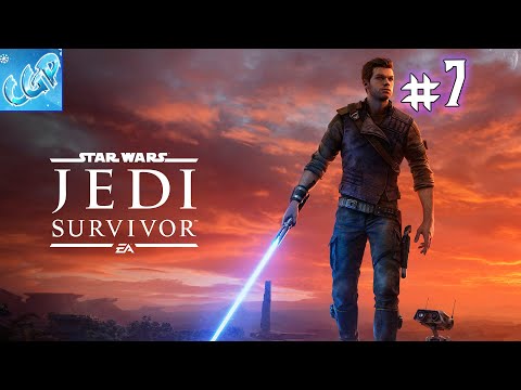 Видео: STAR WARS: Jedi Survivor ► Бьем огромного робота на Джеде! Прохождение игры - 7