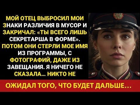 Видео: Мой отец обозвал меня «просто секретарем в форме» и вычеркнул меня из завещания. А потом...