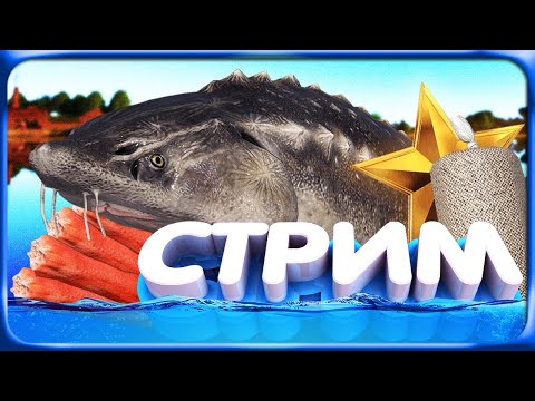 Видео: РР4 СТРИМ • Раздача трофейного Осетра на реке Ахтуба под Марафон? + Проверка фарма для новичков!