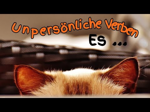 Видео: Unpersönliche Verben/ Безлични глаголи в немския език (A2, B1)