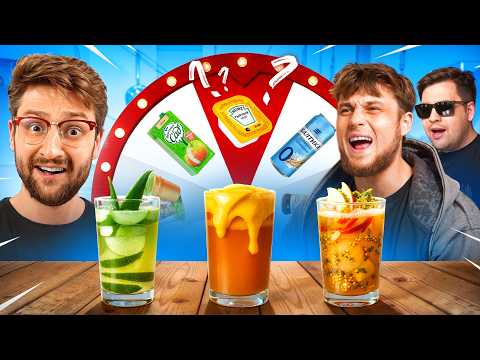 Видео: Коктейль из рандомных напитков челлендж 3!