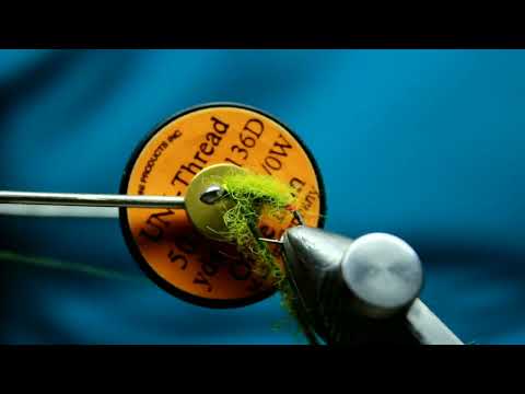 Видео: Мушка на хариуса  (способ - чередование ниток)